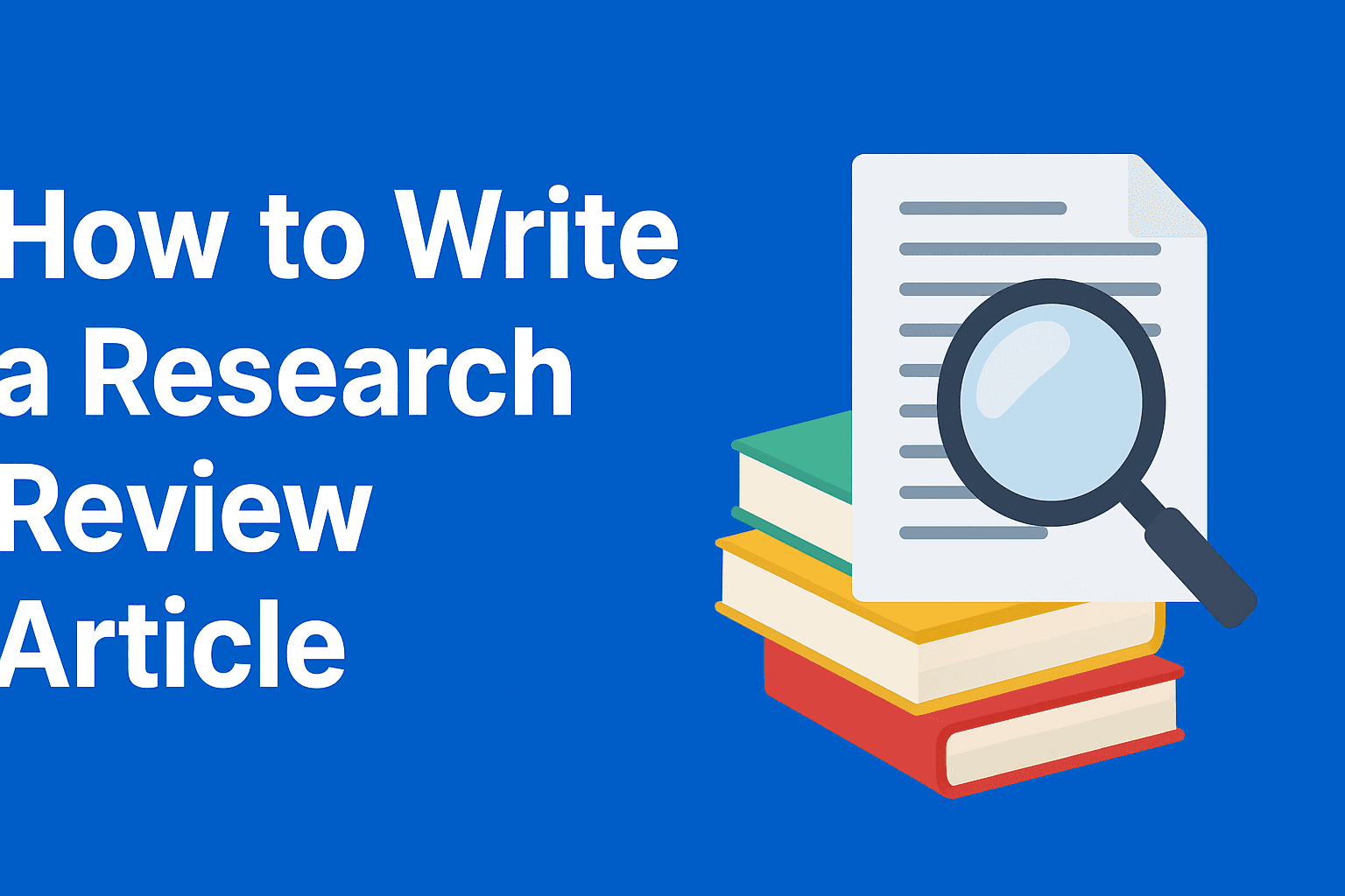 How to Write a Research Review Article