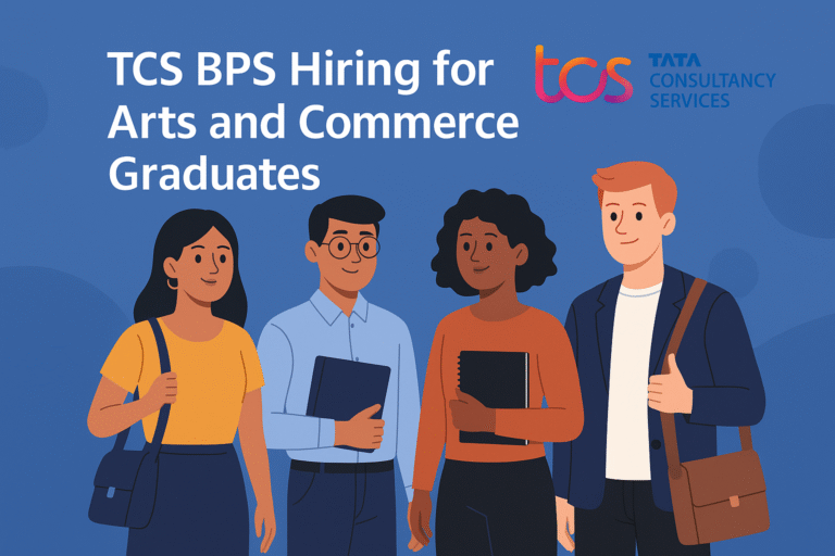 TCS BPS Hiring for Arts and Commerce Graduates—Apply Now!