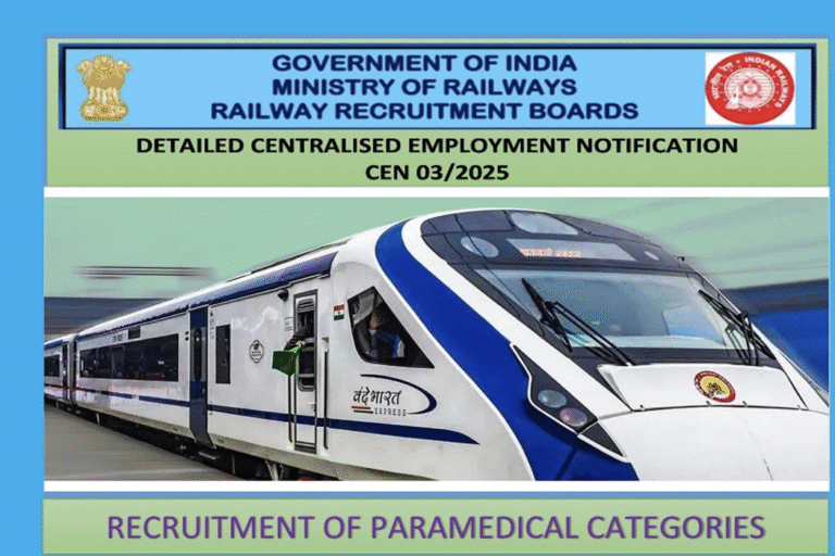 Railway Recruitment Board’s NTPC 2025 Recruitment